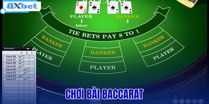 chơi bài baccarat