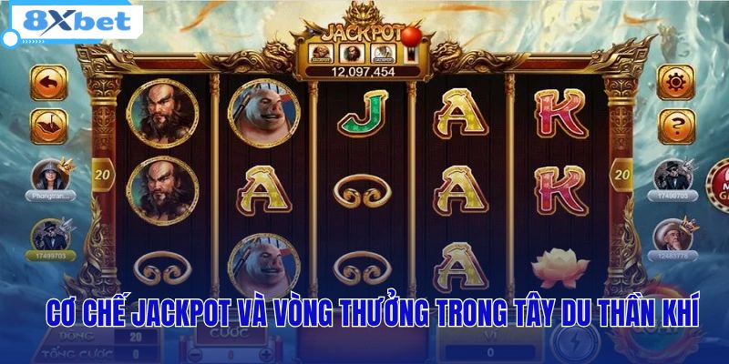 Jackpot tích lũy và Free Spin trong Nổ hũ Tây Du Thần Khí 8XBET